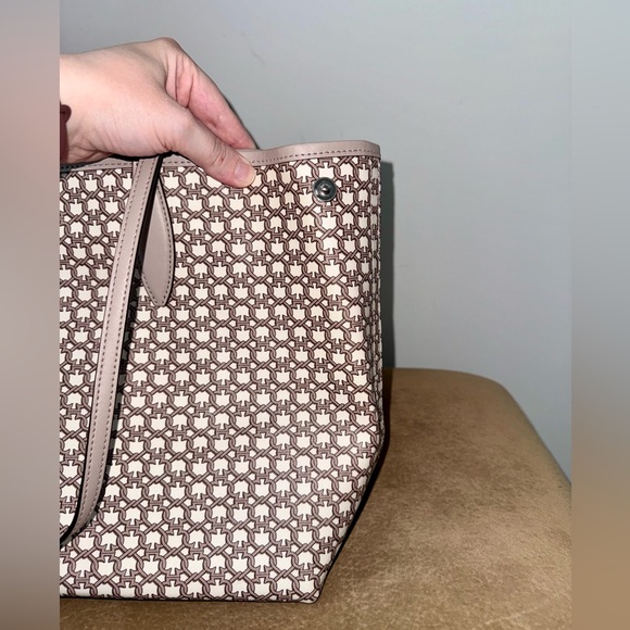 EUC Kate Spade Link Tote - Beige - Picture 13 of 14